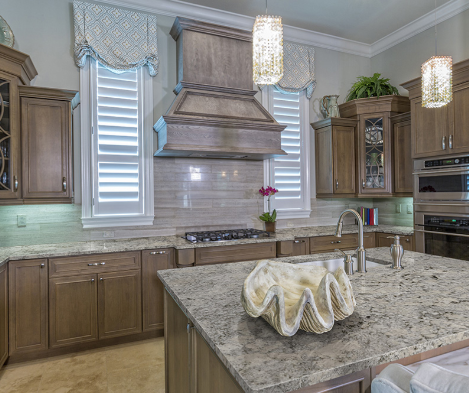 Granite used in kitchen