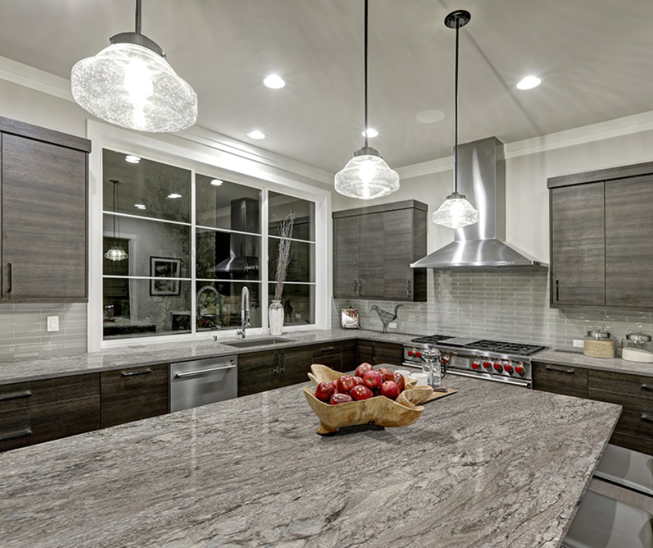 Granite used in kitchen